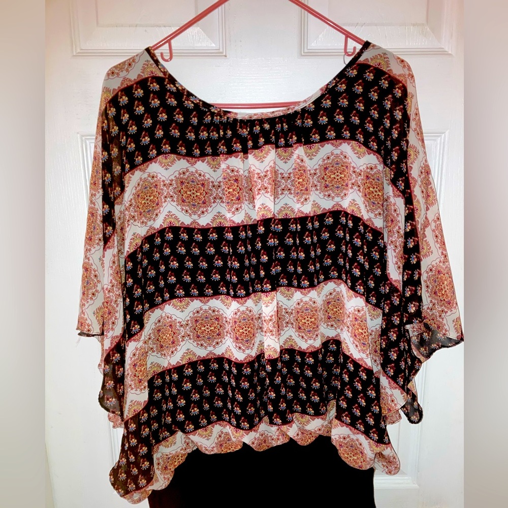 Faith & Joy Multicolored Blouse